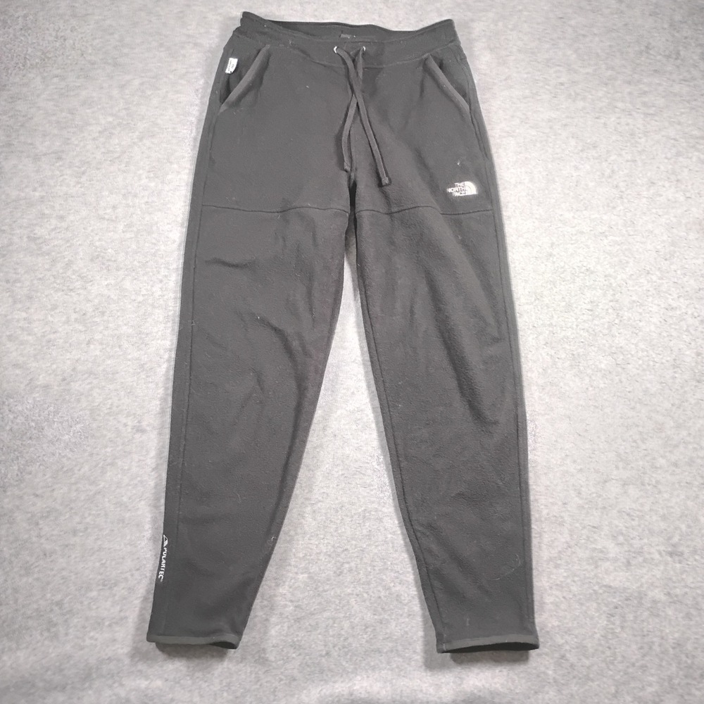 The North Face Alpine Polartec 100 Fleece Pants Women Size Small S Black Joggers